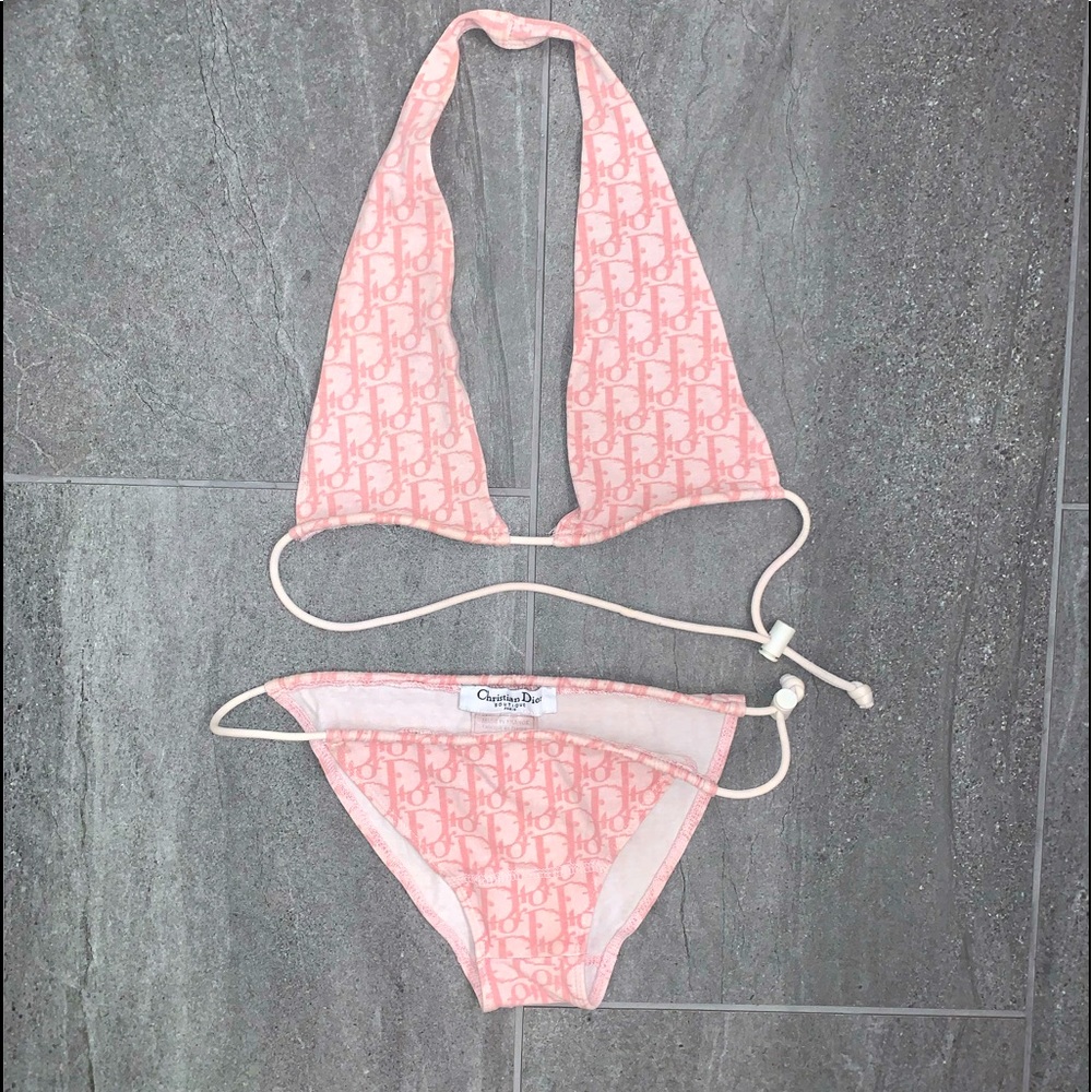 Authentic Vintage Dior Trotter Bikini